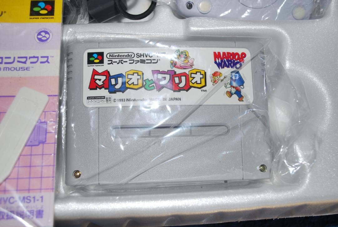 任天堂スーパーファミコン「マリオとワリオ」中古動作品の出品です。