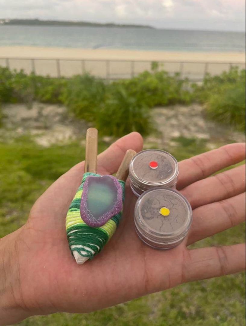 【限定セット】沖縄で祈りを込めたクリペ＆ハペ2本 緑シリーズ　第一弾　①〜⑥