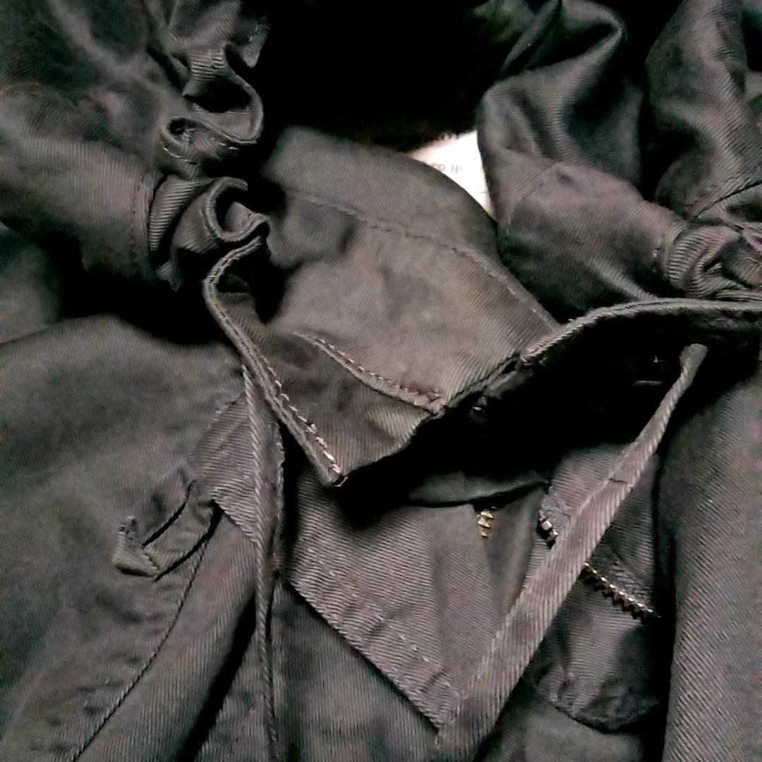 【新品タグ付き】PLST プラステ モッズコート Lサイズ ブラック