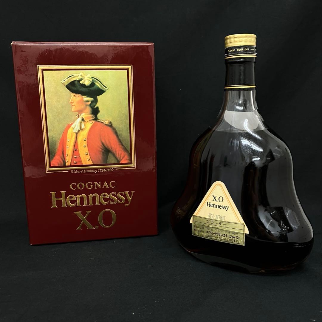 ヘネシー コニャック X.O Hennessy COGNAC X.O 箱付き瓶