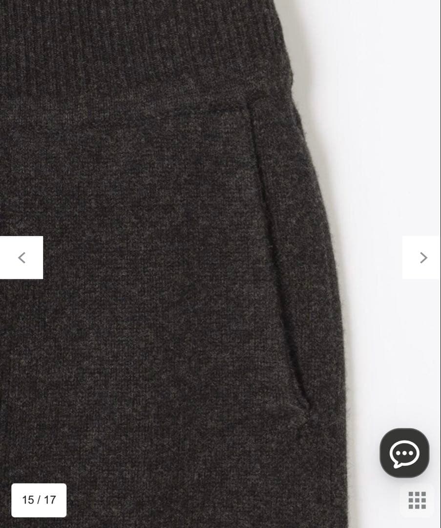 pelleq × NAVE ペレック ネイヴ ウールカシミヤパンツ　試着のみ