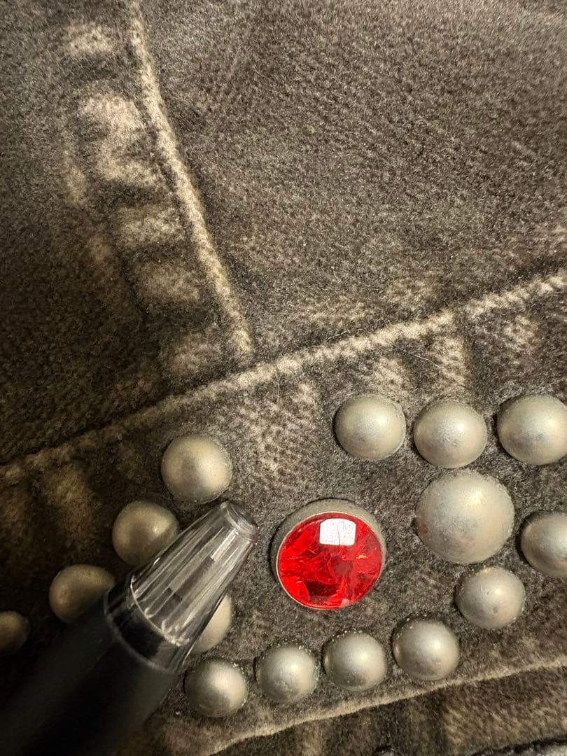 Number (N)ine カート期 スタッズシャツジャケット グレー サイズ3