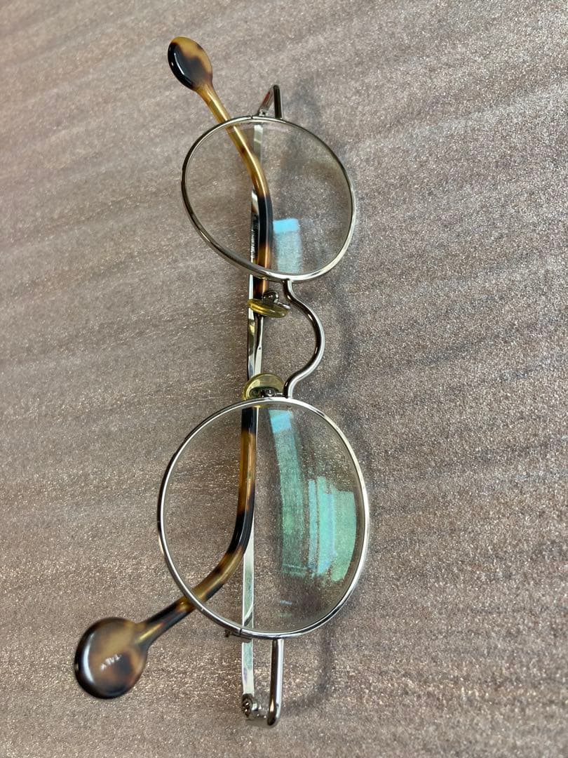 テオ/THEO 丸メガネ（べっこう）度あり