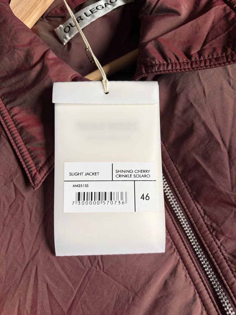 OUR LEGACY アワーレガシーSLIGHT JACKET ジャケット 46