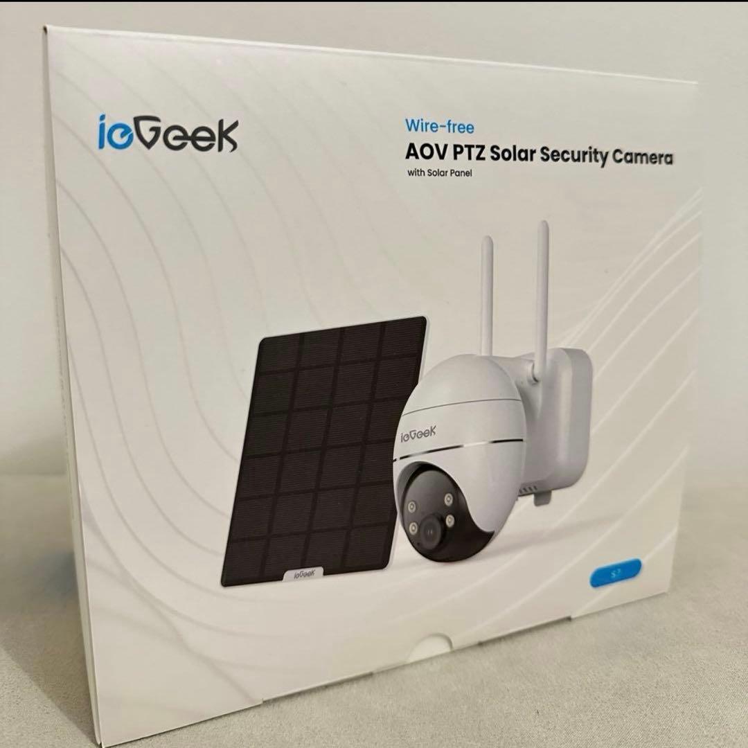影*様 ieGeek 防犯カメラ 屋外 5Wソーラー充電 監視カメラ
