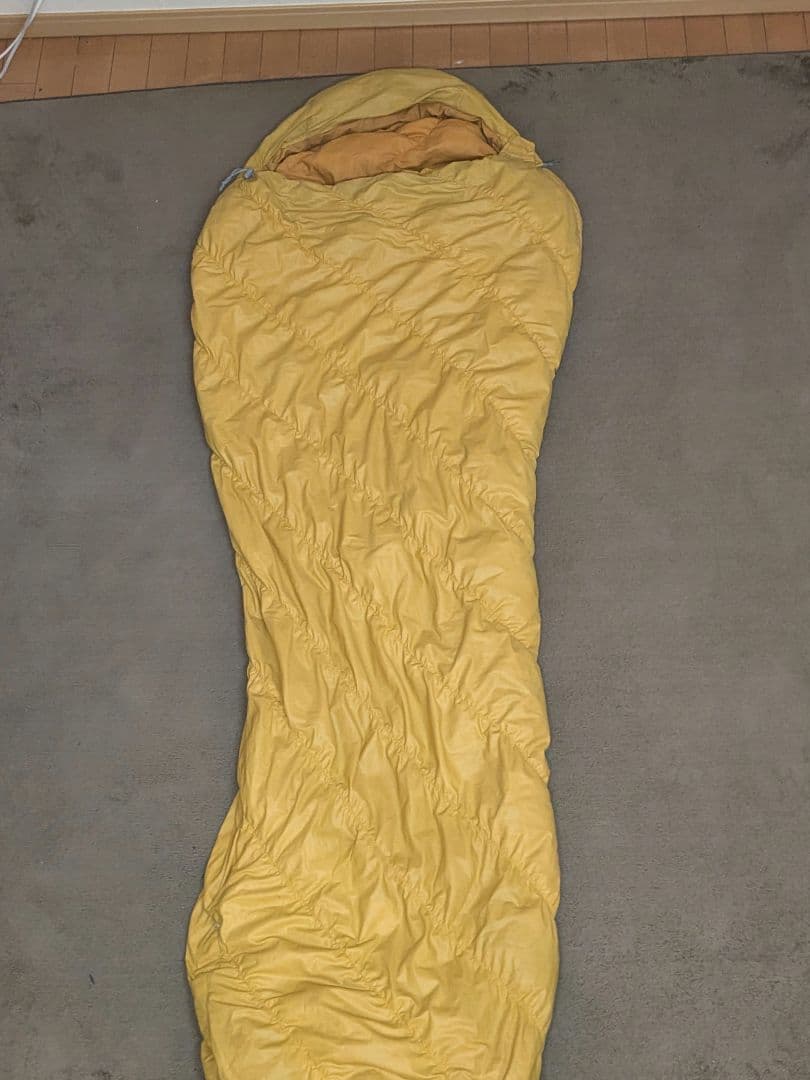 モンベル スパイラルダウンハガー650 #2 左ジッパーイエロー