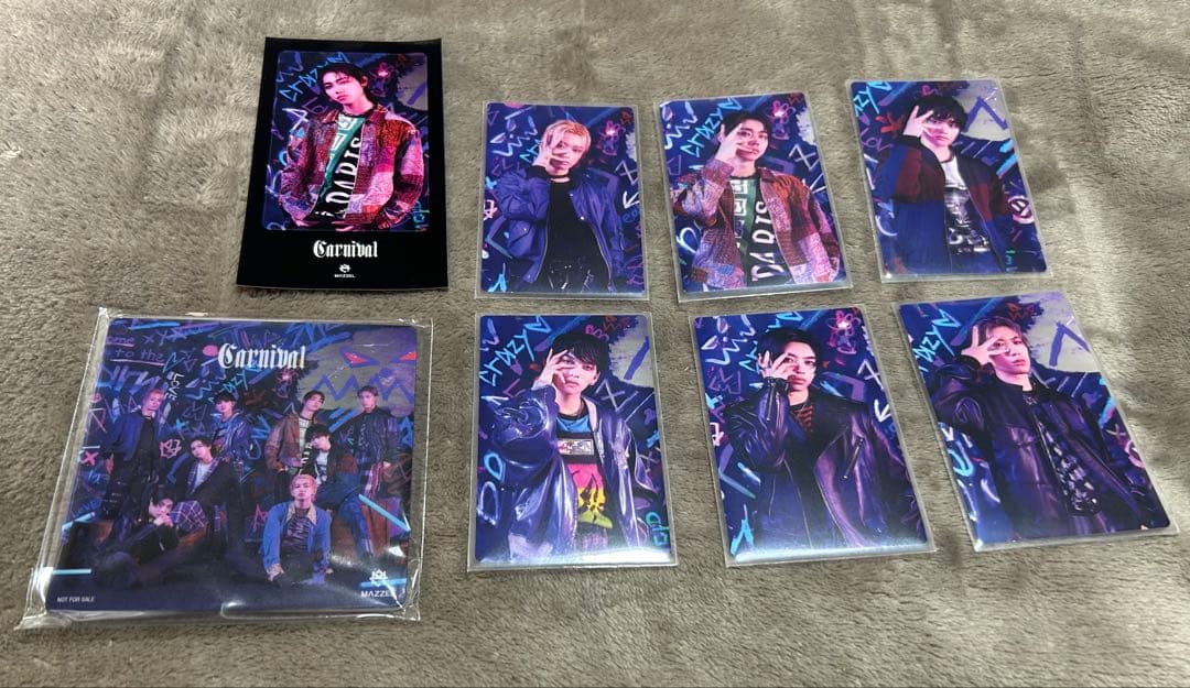 MAZZEL-Carnival CD全形態 ※開封済み