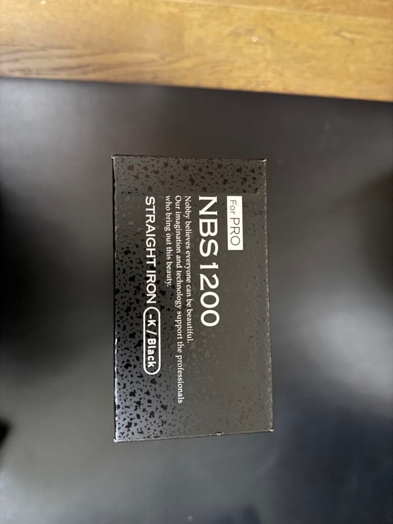 Nobby ストレート ヘア アイロン NBS1200