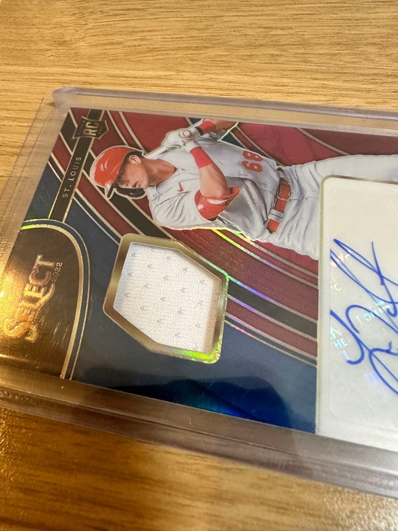 ラーズ・ヌートバー Nootbaar RC 直筆サイン　限定　ジャージ付