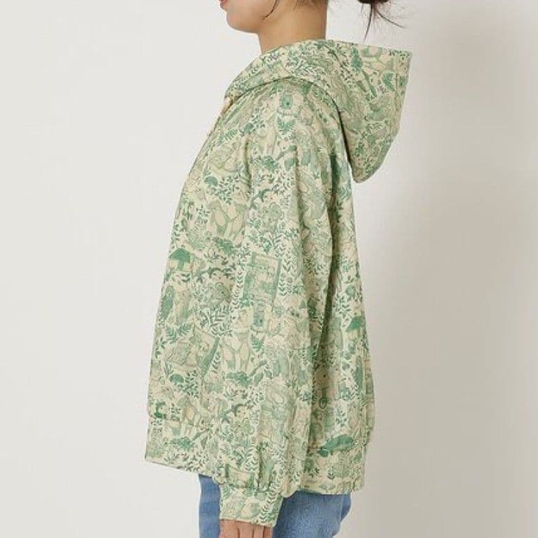 ジョリープッぺ【22fabric】ユキエモン　ダンボールニット　ラグランパーカー