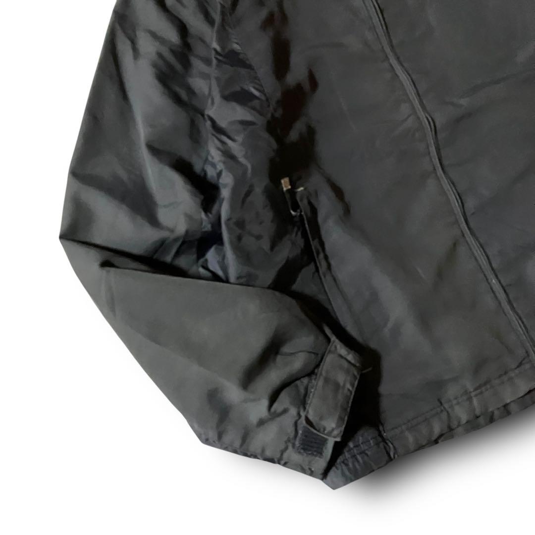 はる様☆Timberlandウォームアップジャケット短丈ナイロンドローコード刺繍