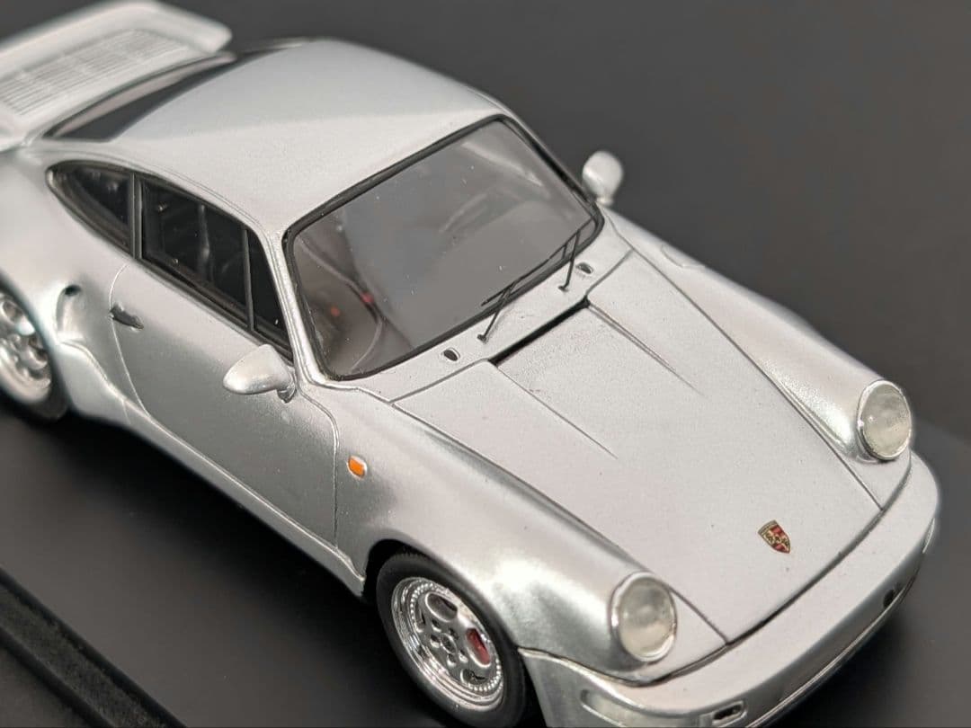 スパーク 1/43 ポルシェ 911 ターボ S 1992 シルバー