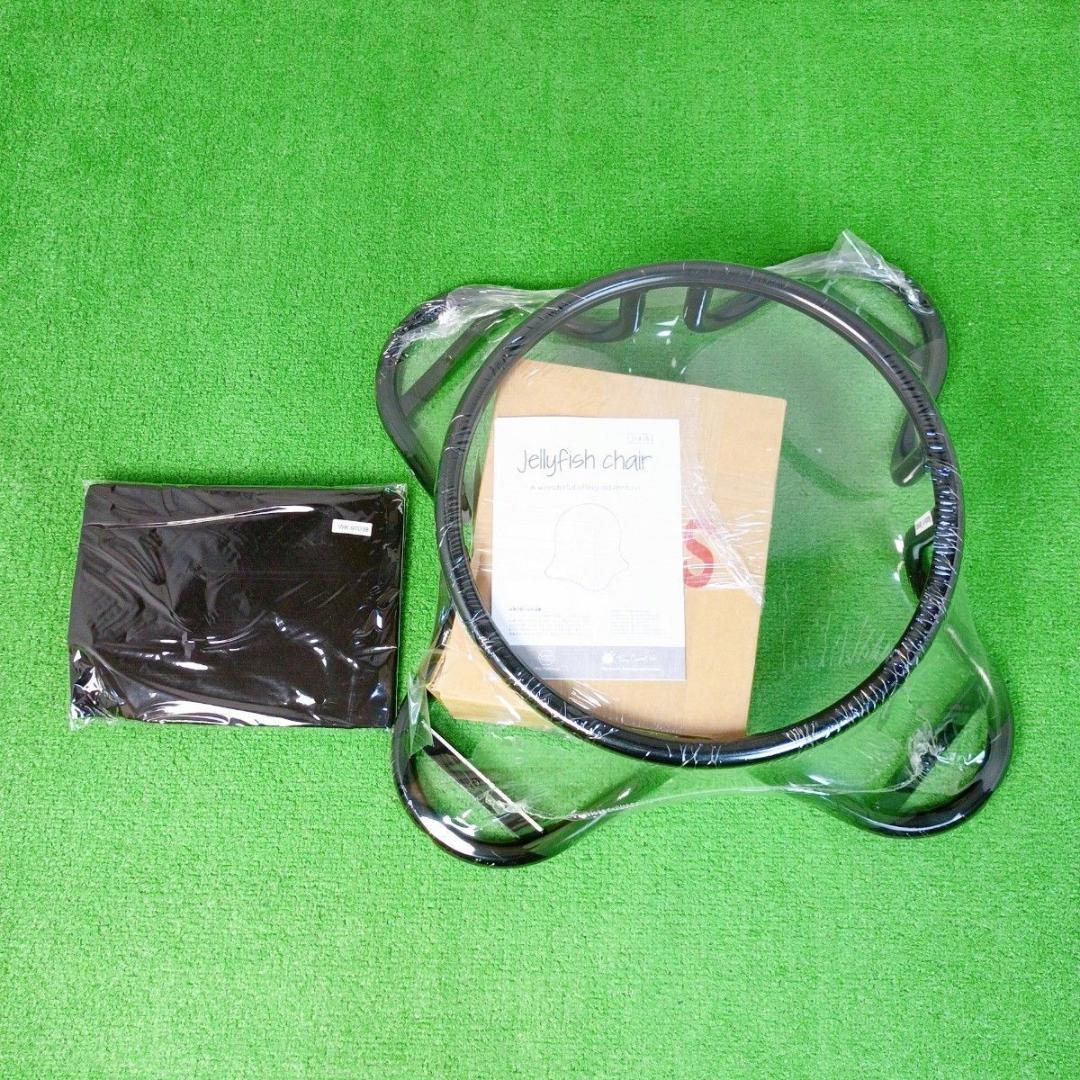 未使用品　SPICE ジェリーフィッシュチェア WKC102BK バランスボール