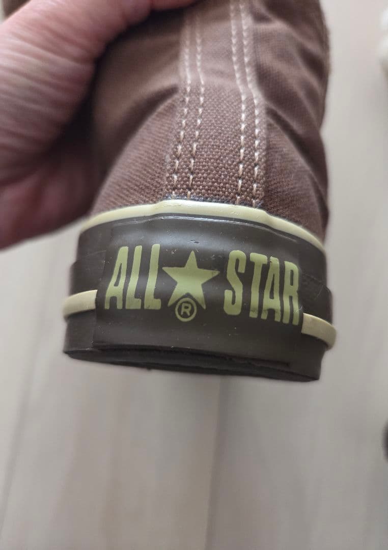 コンバース ブラウン ボア付きロングブーツ23㎝