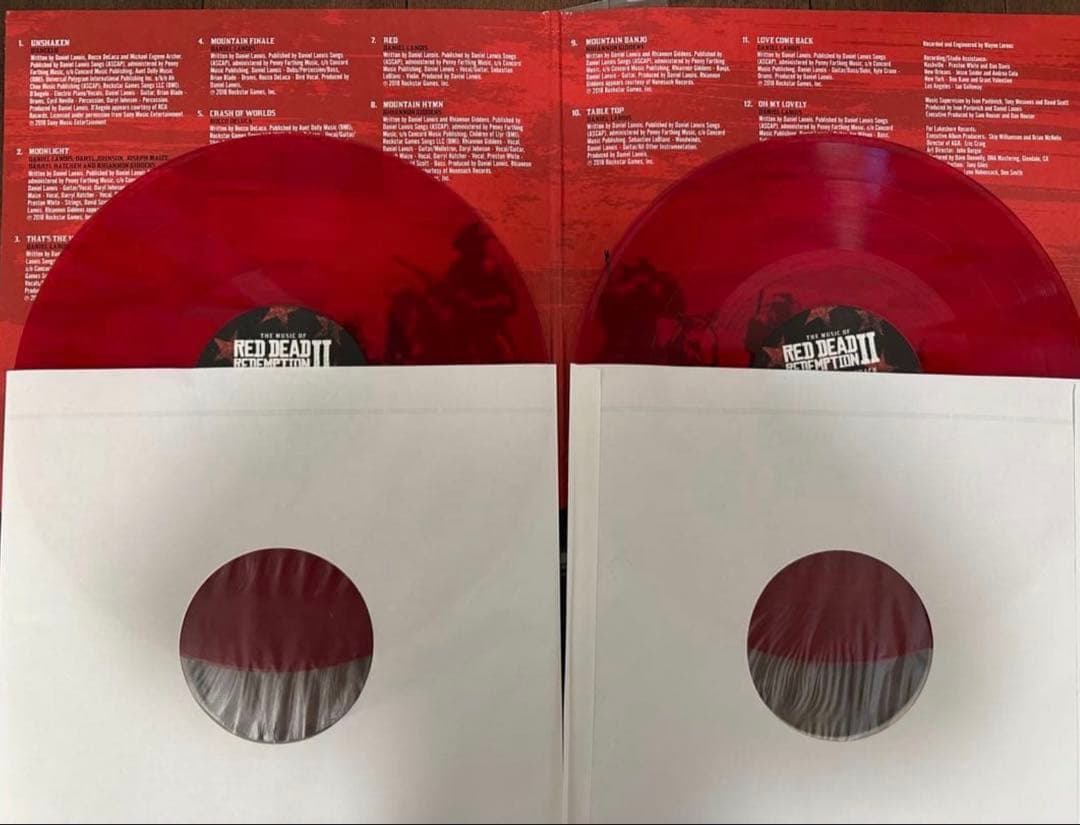 レッド・デッド・リデンプション2 オリジナルサウンドトラック レコード