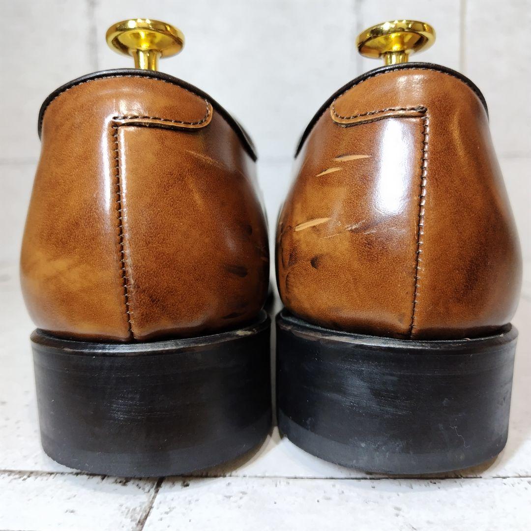 リーガル ストレートチップ 25.5cm ブラウン 革靴 ビジネス 315R　茶