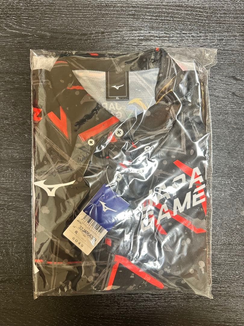 Mizuno バレーボールシャツ XL ブラック