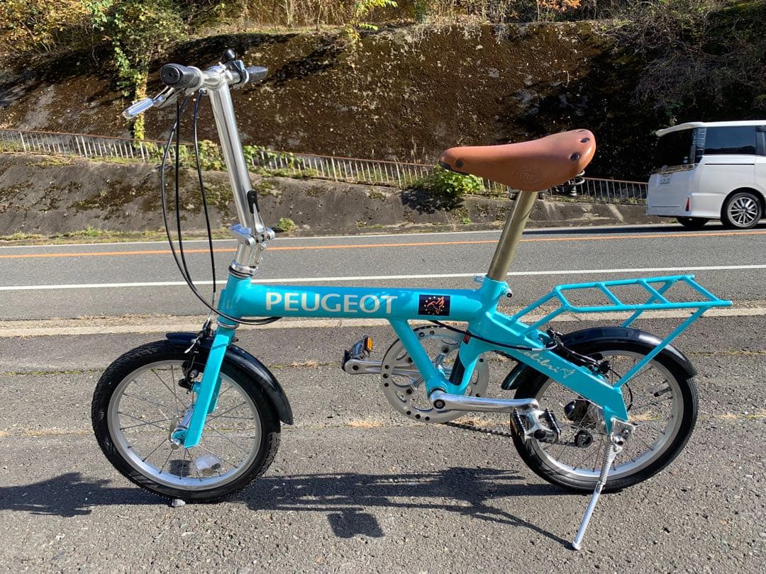 【即乘】送料無料 PEUGEOT 折り畳み自転車7速 ミニベロ 小径車16インチ