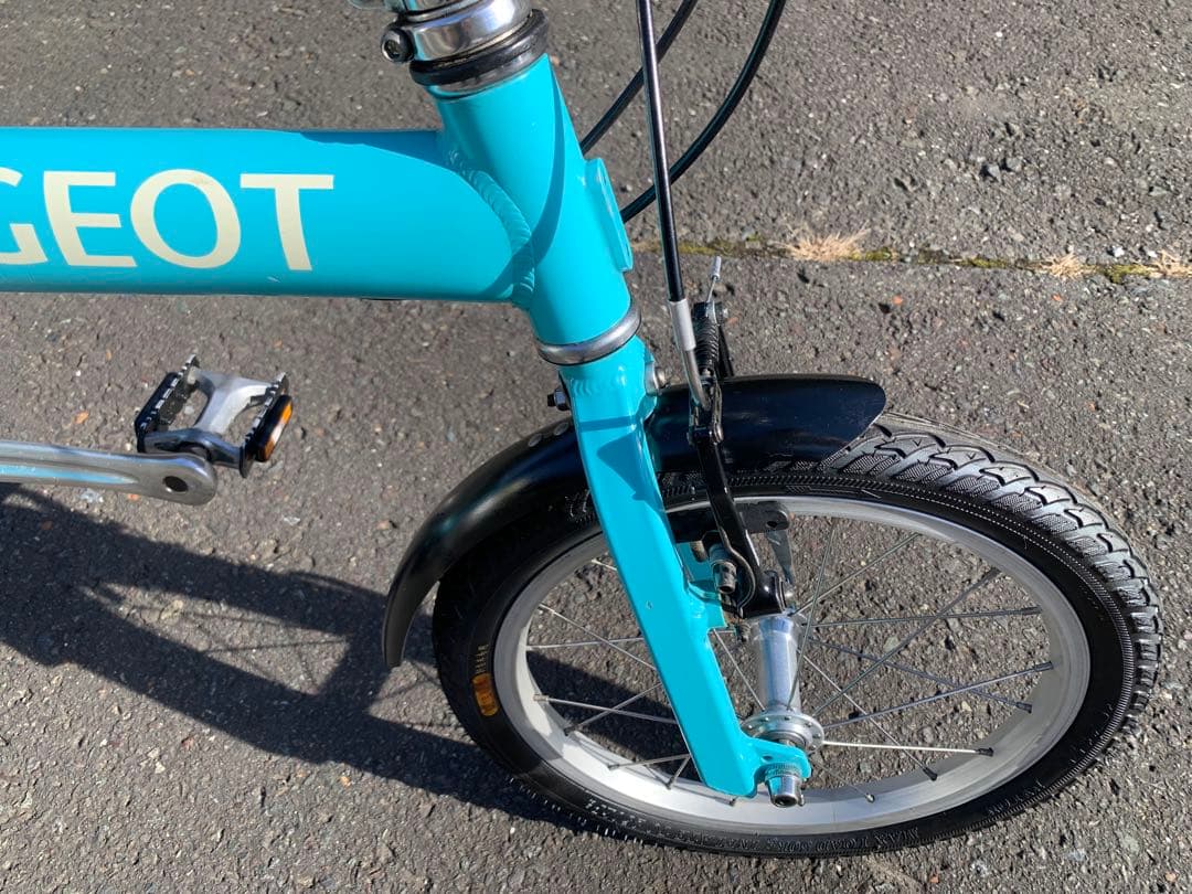 【即乘】送料無料 PEUGEOT 折り畳み自転車7速 ミニベロ 小径車16インチ