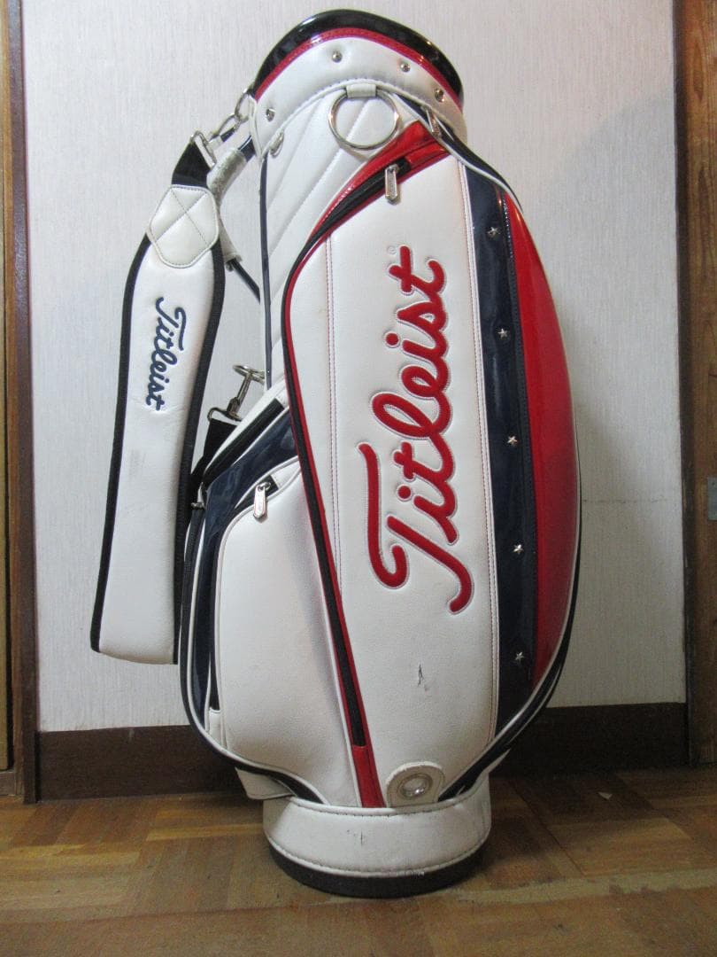 ★☆★タイトリスト★Titlest★ゴルフバック★白★☆★
