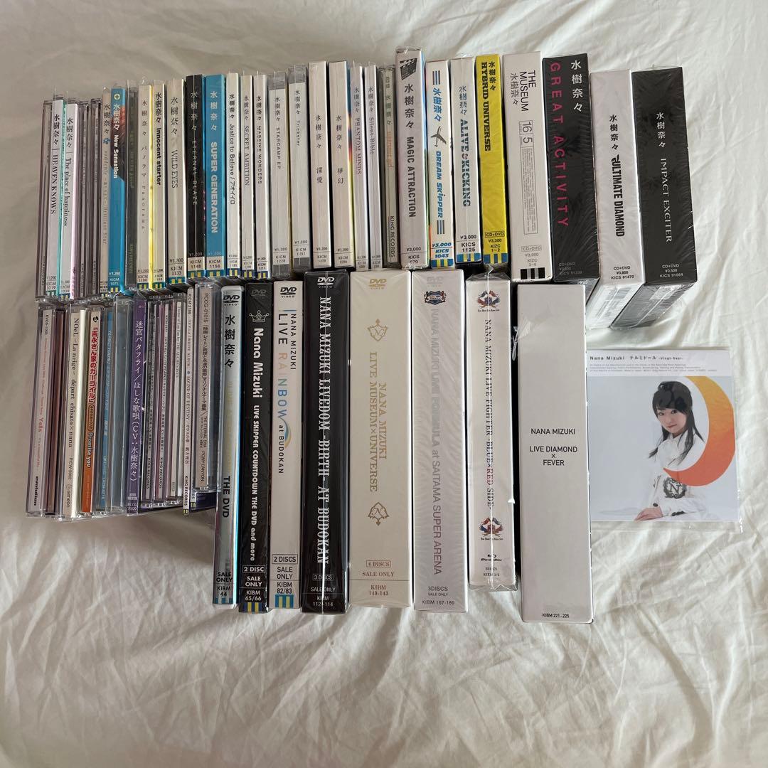 水樹奈々/CD/DVD/まとめ売り/想い/THE MUSEUM/テルミドール