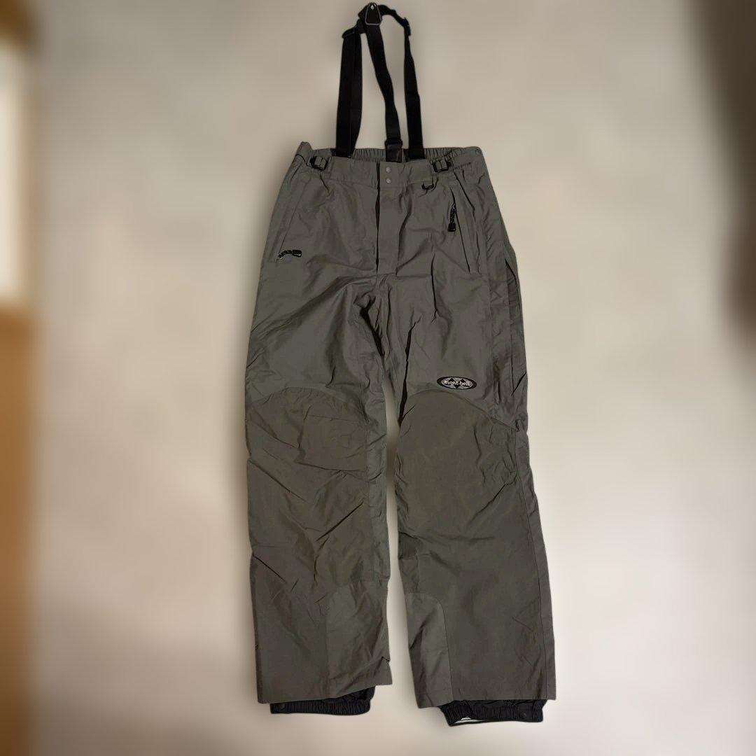 00s mont-bell ドライテック インシュレーテッドビブ サスペンダー