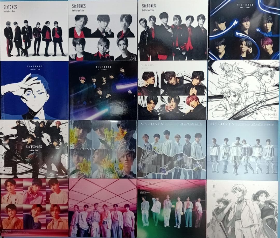 SixTONES　CD　全アルバム　全シングル　コンプリート　 セット まとめて