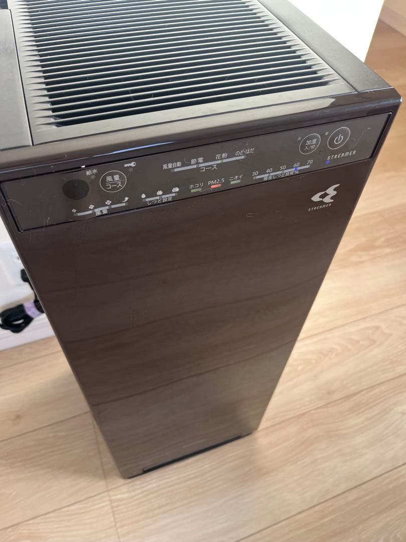 ♡2022年製・MCK55X-W ストリーマ空気清浄機 ブラック♡