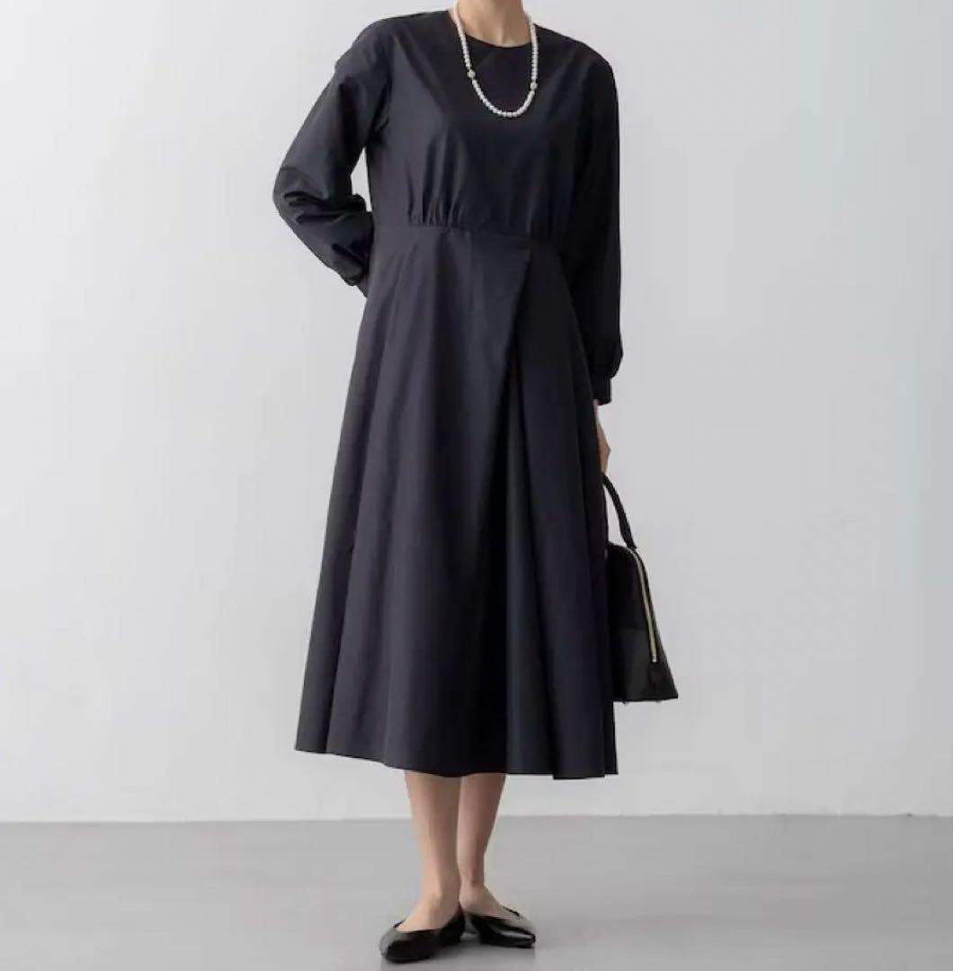 タグ付き　23区 【VERYコラボ】25SS ラスタークロスタックワンピース　S