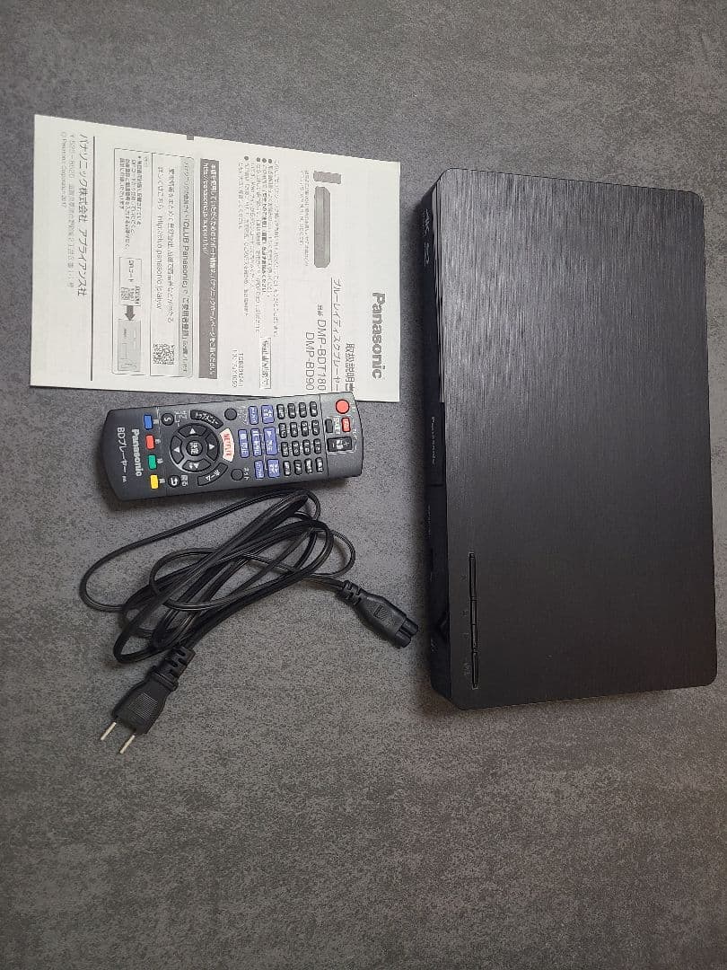 Panasonic ブルーレイディスクプレーヤー DMP-BDT180 4K対応