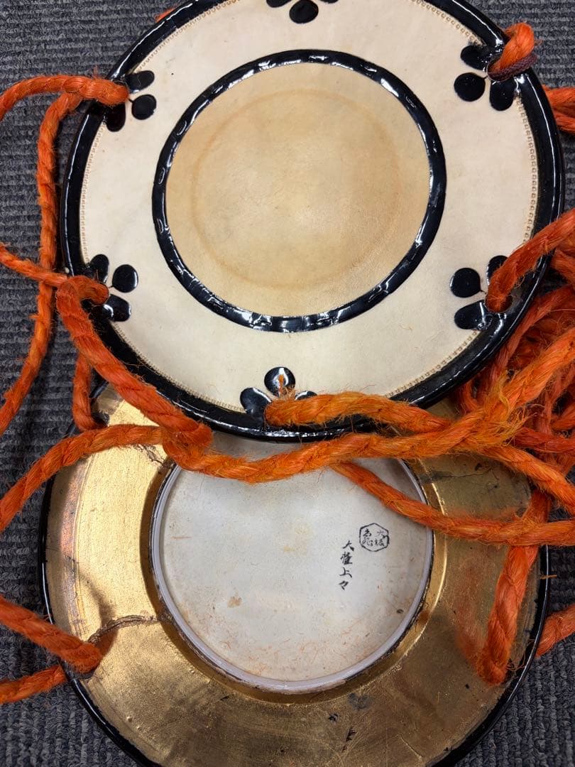 トモちゃん#様用　小鼓　蒔絵胴