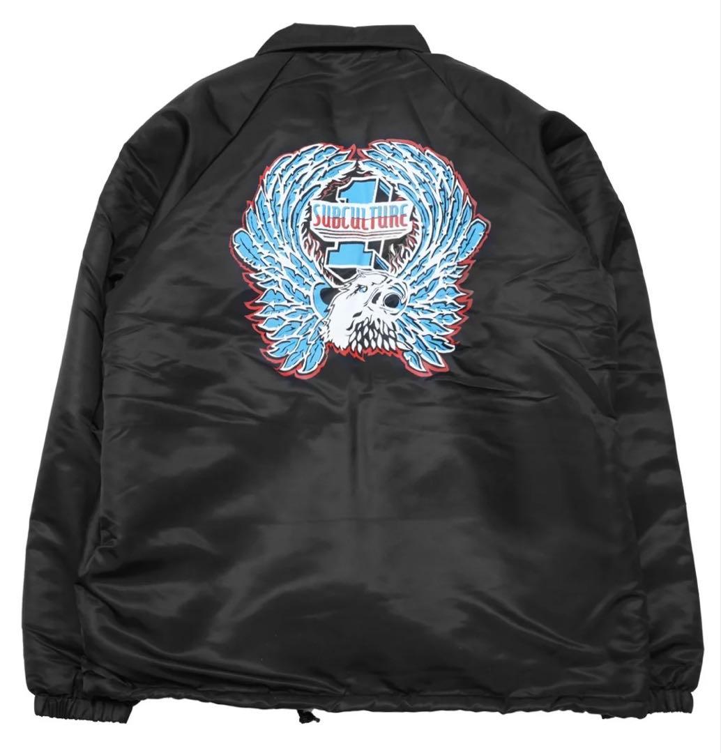 【SC Subculture】COACHES JACKET BLACK サイズ２