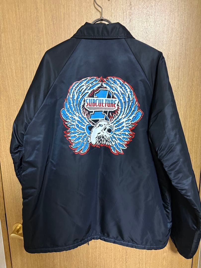 【SC Subculture】COACHES JACKET BLACK サイズ２