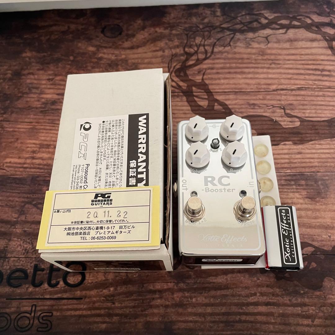 ギター Xotic Effects RC-Booster v2
