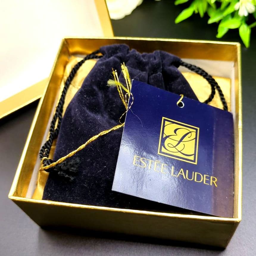 エスティローダー 練り香水 エレファント 金の象 元箱付き ゴールド