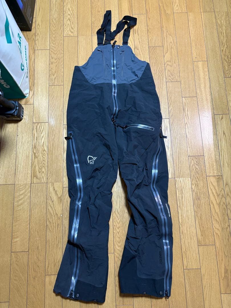 norrona trollveggen Sサイズ　ビブパンツ