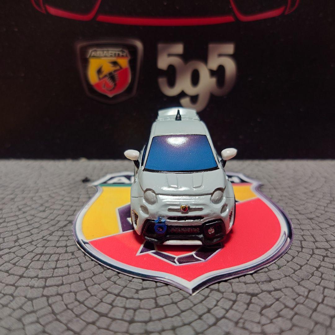 【たろちゃこ様オーダー品】アバルト695esseesseミニカー