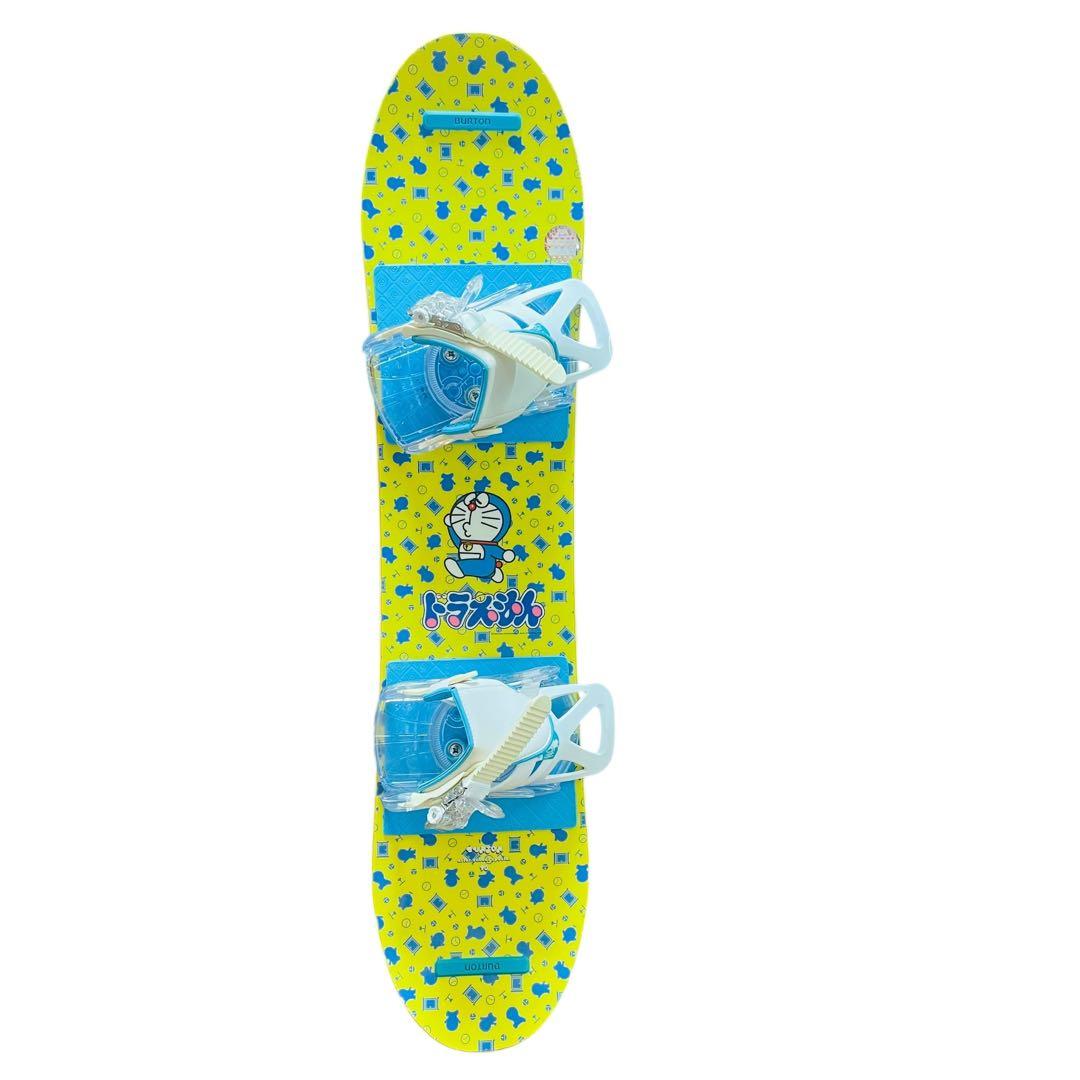 箱付き美品　BURTON ドラえもん　コラボ　90cm イエロー　バイン付き