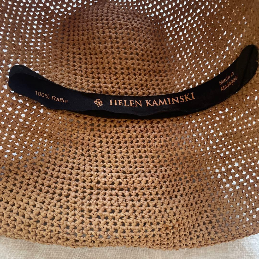 ヘレンカミンスキー　ラフィア　帽子　Provence 10 玉川高島屋購入
