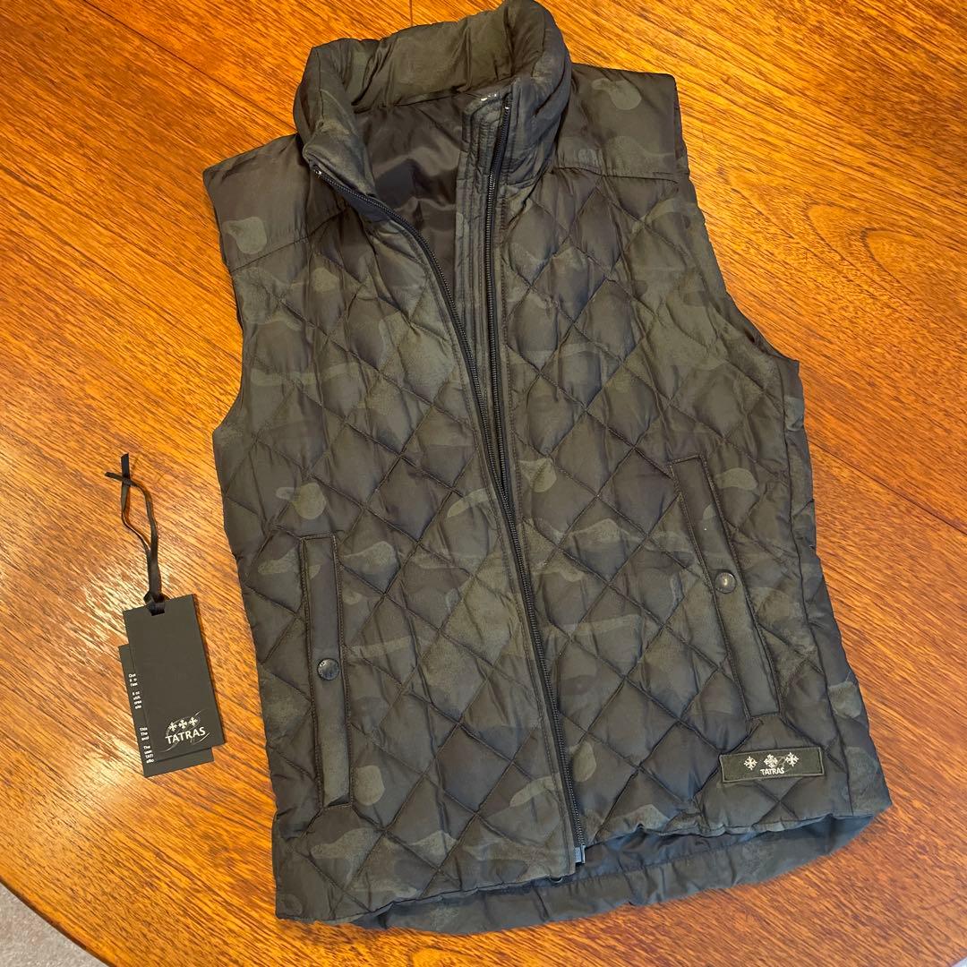 TATRAS ダウンベスト 迷彩柄