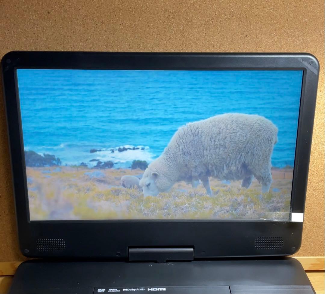 大画面 ポータブルDVD・BD・Blu-ray・ブルーレイプレーヤー/14PB