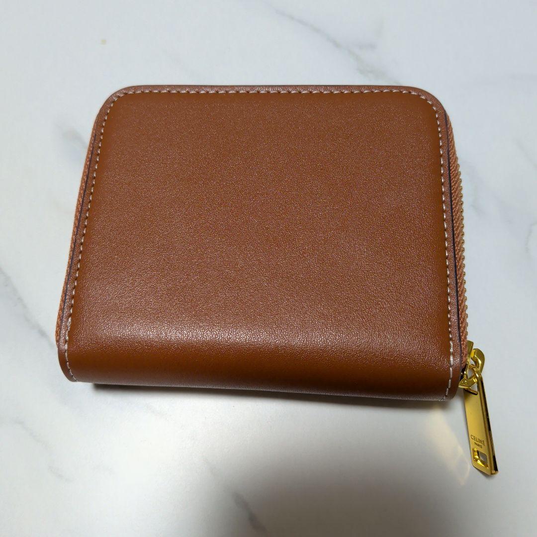 ブラウンレザー ケース ロゴ入り