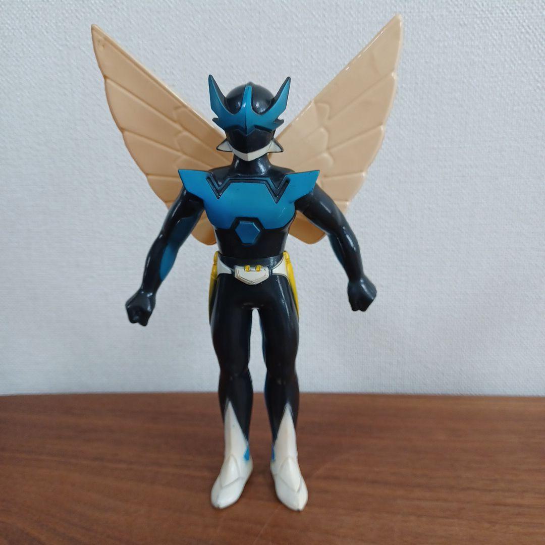 当時もの　バンダイ製「夢戦士ウイングマン」希少ソフビフィギュア