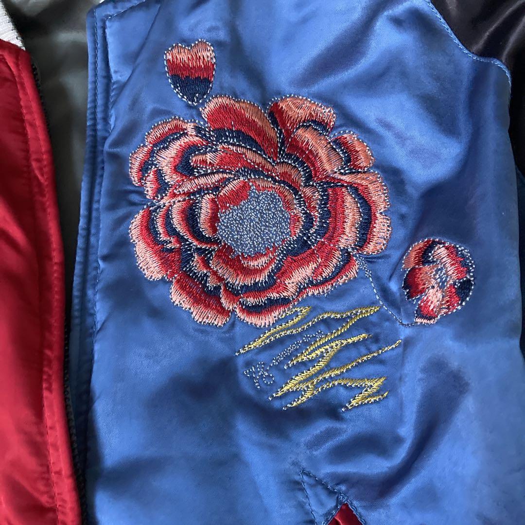 DIESEL ディーゼル スカジャン リバーシブル 刺繍 レディースMサイズ