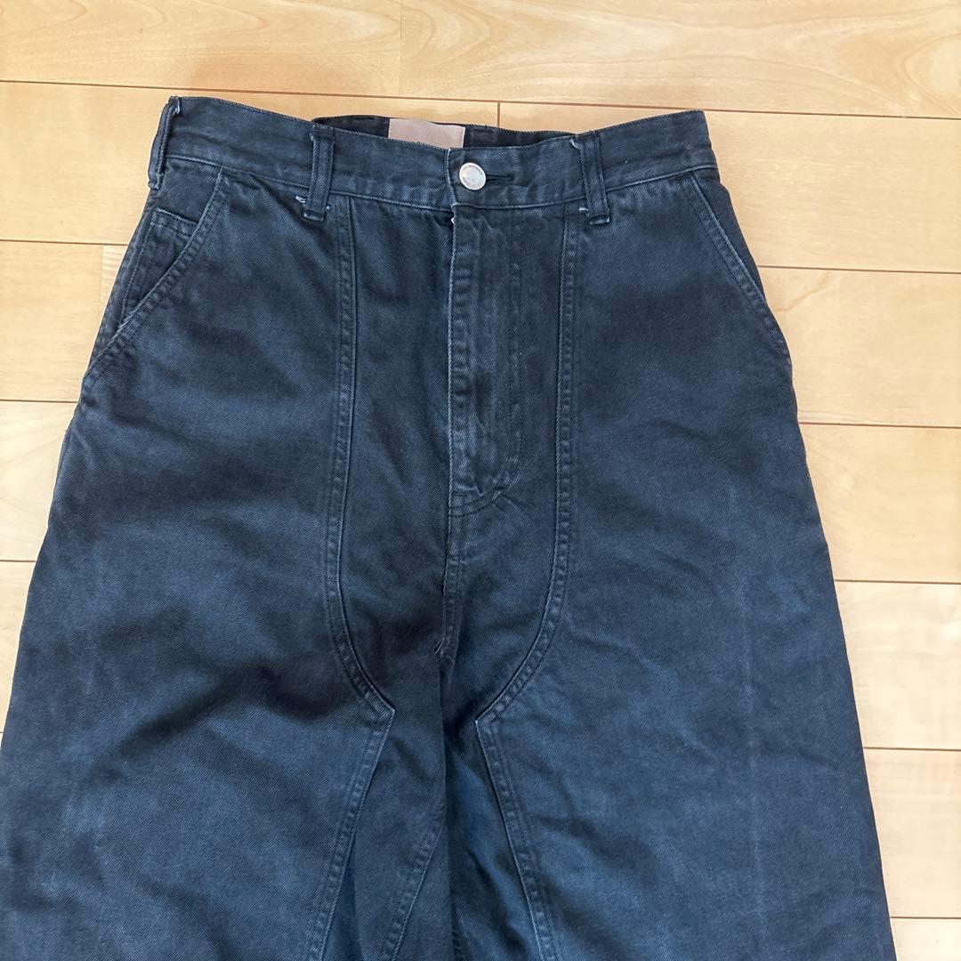 the shishikuiペインターパンツ34ブラック