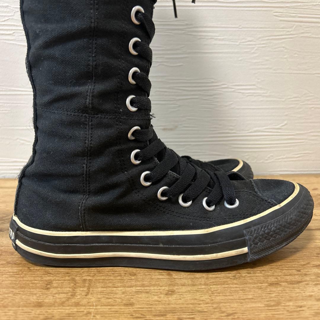 コンバース CONVERSE ファー ロングスニーカー Y2K 23.5
