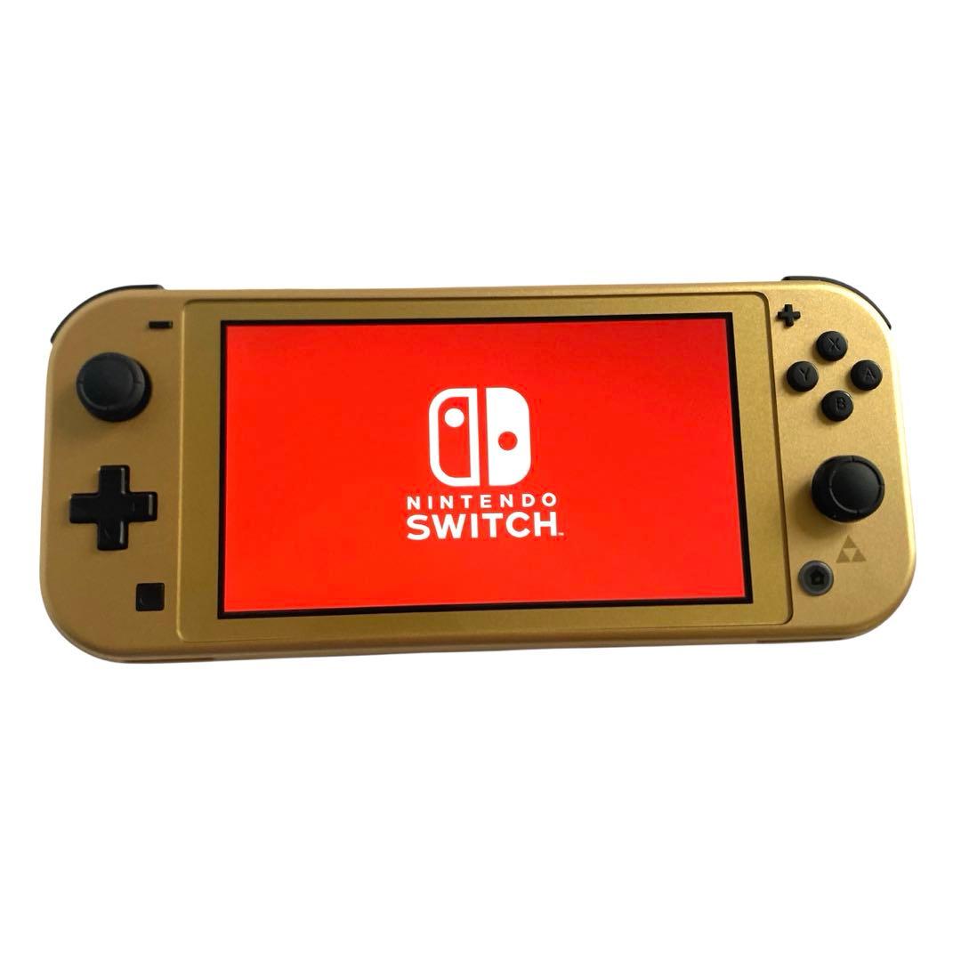 N*様 良品 Switch Lite ゼルダ限定 Hyrule 動作良好 ゴール