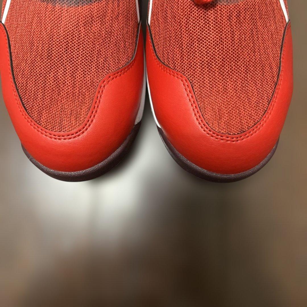 asics アシックス　安全靴　ウインジョブ　美品　25.5cm レッド