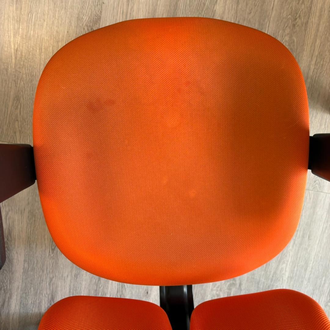 オフィスチェア DUOREST デュオレハイ デラックス DX オレンジ