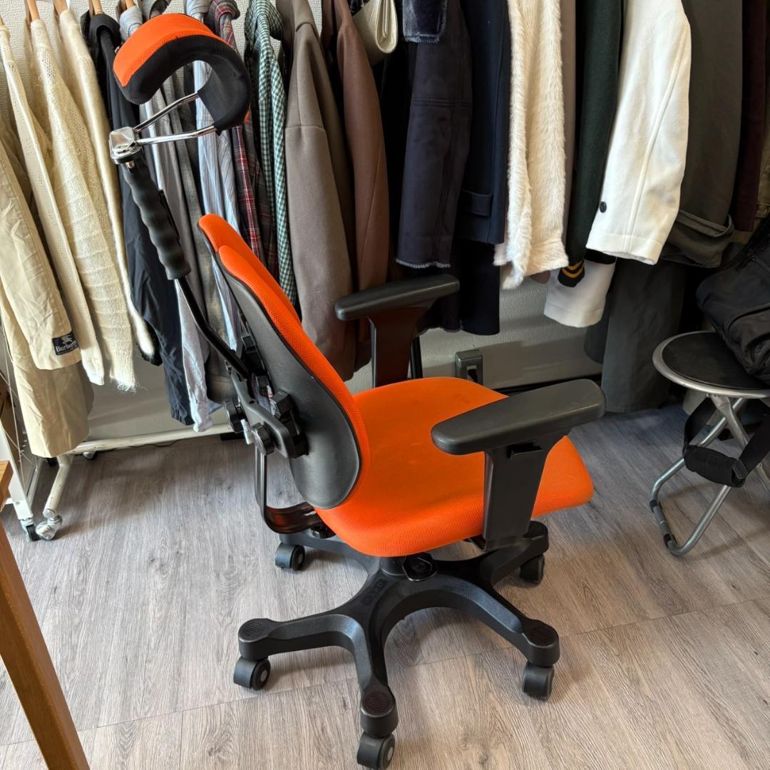 オフィスチェア DUOREST デュオレハイ デラックス DX オレンジ